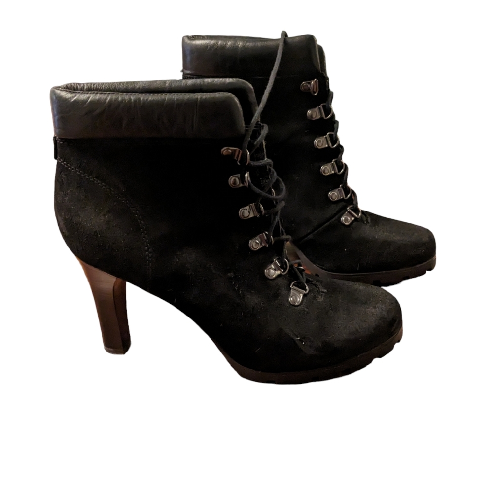Ralph Lauren Suade Booties Brand New Size 10.